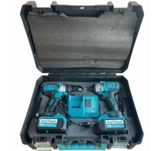 Акумулаторни безчеткови импакт и винтоверт 36V 8AH в куфар KRAFTROYAL - цена
