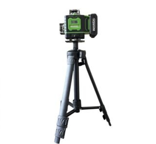 ПРОФЕСИОНАЛЕН ЛАЗЕРЕН НИВЕЛИР HAWEK 4D 16 ЛИНИИ + ЛАЗЕРНА РОЛЕТКА 50 МЕТРА - цена