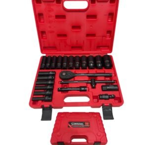 Гедоре с ударни дълбоки вложки 23 части 1/2'' StahlMayer - цена